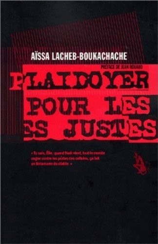 Plaidoyer pour les justes