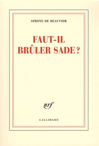 Faut-il brûler Sade ?